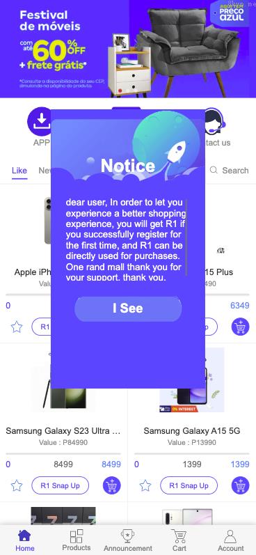 海外多语言竞猜夺宝商城 一元云购源码 云购竞猜系统 一元夺宝系统 UI