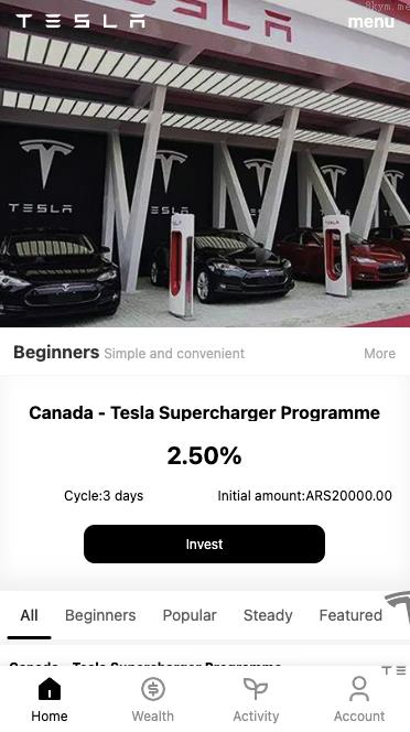 多语言海外投资理财 全新UI特斯拉投资理财 海外理财 投资返利 完美运营 UniApp ThinkPHP